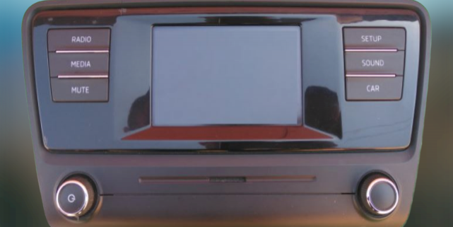 Skoda Radio Reparatur 5E0035867A